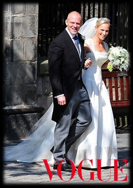 Zara Phillips & Mike Tindall Wedding Day | Vogue.com